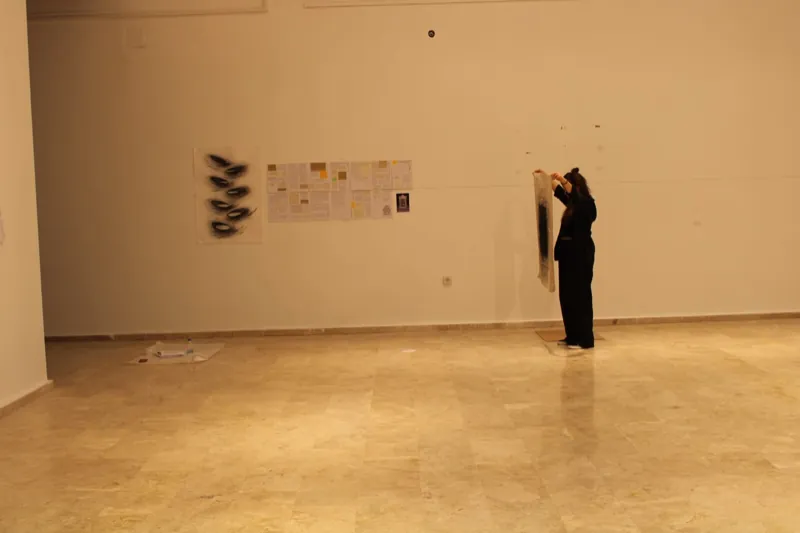 From the exhibition and the studio 1