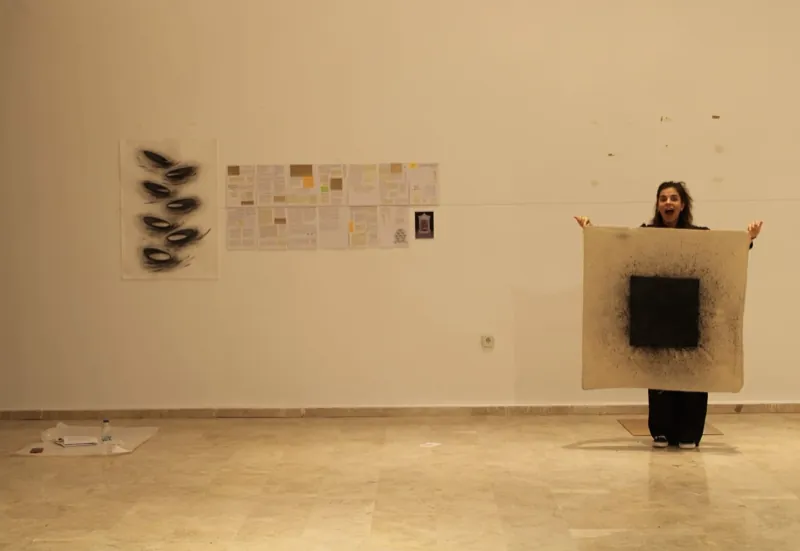From the exhibition and the studio 2